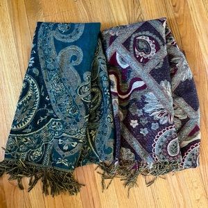2 100% pashminas